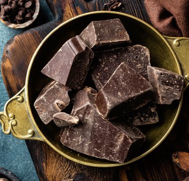 Il cioccolato fondente in blocchi di MAstro Cianuri