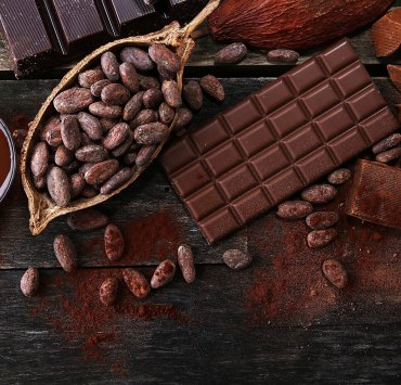 Una bellissima coppa di gelato e frutta di Mastro Cianuri